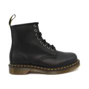 Dr. Martens Stövlar med snörning 1460 Nappa Black, Dam