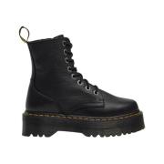 Dr. Martens Stövlar med snörning Black, Dam