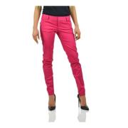 Dsquared2 Fuchsia Bomull Knapp Chinos Pink, Dam