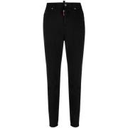 Dsquared2 Stiliga Skinny Jeans för Kvinnor Black, Dam