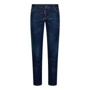 Dsquared2 Slim-fit Jeans Blå Blue, Dam