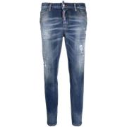 Dsquared2 Slim-Fit Dam Jeans Blue, Dam