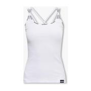 Dsquared2 Top med logotyp White, Dam