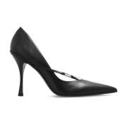 Dsquared2 Läder stiletto pumps Black, Dam