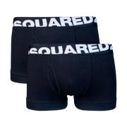 Dsquared2 Svarta Boxershorts för Män Black, Herr