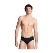 Dsquared2 Bomullsbriefs, Slip Band Brief Nero Black, Herr