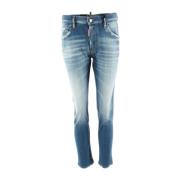 Dsquared2 Blå Skater Jeans för Herrar Blue, Herr