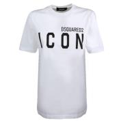 Dsquared2 T-Shirt - Art. S80Gc0001S23009 White, Dam