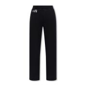 Dsquared2 Sweatpants med logotyp Black, Dam