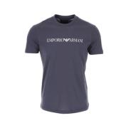 Emporio Armani T-Shirts Gray, Herr