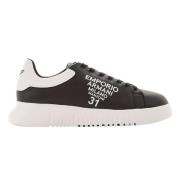 Emporio Armani Sneakers Black, Herr