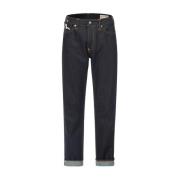 Evisu Straight Jeans Blue, Herr