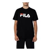 Fila Herr Svart Tryck T-shirt Black, Herr