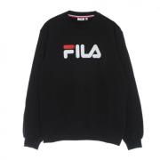 Fila Lätt crewneck Tröja barbian crew svett Black, Herr