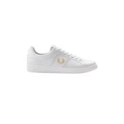 Fred Perry Läder B721 Sneakers Yellow, Unisex