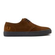 Fred Perry Linden Mocka Ginger-40 Brown, Herr