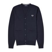 Fred Perry Blå Tröjor Blue, Herr