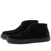 Fred Perry Suede Moccasin Sneakers Black, Herr