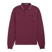 Fred Perry Oversized Kort Dragkedja Topp Purple, Herr