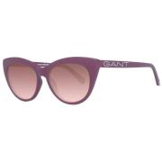 Gant Lila Cat Eye Solglasögon Purple, Unisex