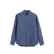 Gant Regular Fit Skjorta Blue, Herr