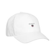 Gant Stilfull Bomull Twill Cap Tillbehör White, Herr