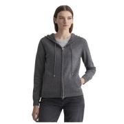 Gant Extra Fin Huva Gilet Gray, Dam