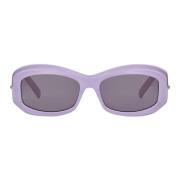 Givenchy Oval Solglasögon Purple, Dam