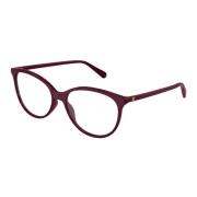 Gucci Bordeaux Sfäriska Acetatglasögon Brown, Unisex