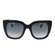 Gucci Gucci Oversized Cat-eye Solglasögon Black, Dam