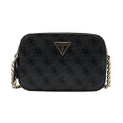 Guess Snygga Crossbody Väskor Black, Dam