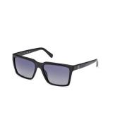 Guess Svarta polariserade solglasögon Black, Unisex