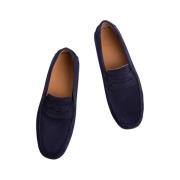 Hackett Richmond Penny loafer skor Blue, Herr