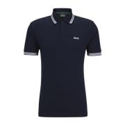 Hugo Boss Herr Polo med Detaljer och Kontrastlogotyp Modell 50469055 P...