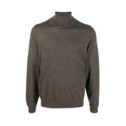 Hugo Boss Klassisk Turtleneck Tröja Green, Herr