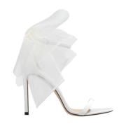 Jimmy Choo Aveline stiletto sandaler White, Dam