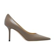 Jimmy Choo Älska läder stiletto pumps Beige, Dam