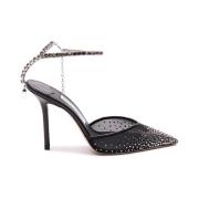 Jimmy Choo Svart/Rök Saeda 100 Black, Dam