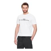 John Richmond Vita T-shirts och Polos White, Herr