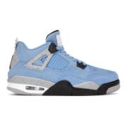 Jordan University Blue Retro 4 - Grade School Storlek Blue, Dam