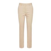 Joseph Cropped Trousers Beige, Dam