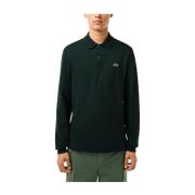 Lacoste Polo Classic Fit Långärmad Green, Herr