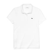 Lacoste Vita T-shirts och Polos White, Dam