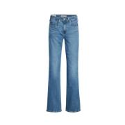 Levi's Hög Midja Bootcut Jeans Blue, Dam