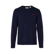 Levi's Naval Academy Sweater - Original HM Blue, Herr