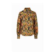 Manoush Liberty Print Skjorta Yellow, Dam