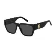 Marc Jacobs Kvinnors Snapshot Solglasögon Black, Unisex