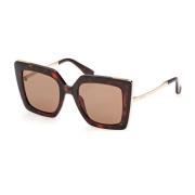 Max Mara Solglasögon, Maxmara Mm0051 Brown, Dam