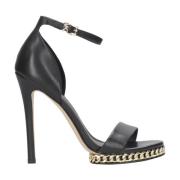 Michael Kors High Heel Sandals Black, Dam