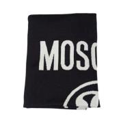 Moschino Vintersjalar, Fazz.90X90 Kvinnors Vintersjal Black, Dam